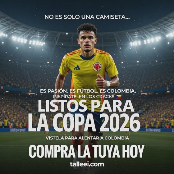 Camiseta Selección Colombia 2026
