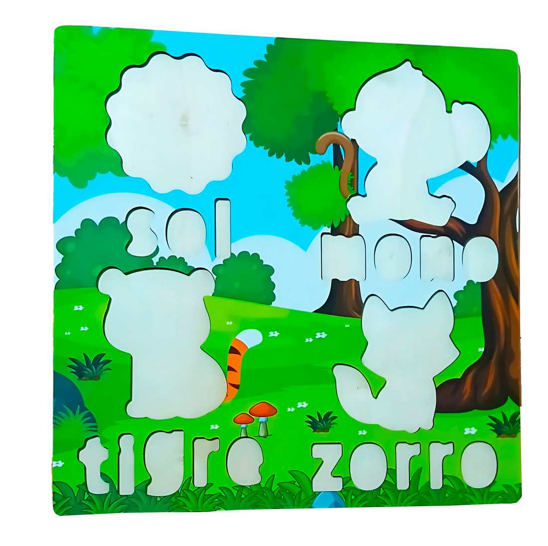 Juego De Mesa Rompecabeza Puzzle Figura